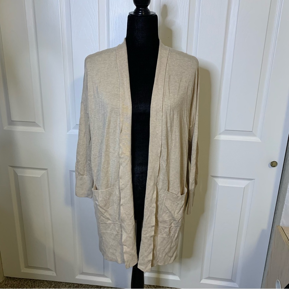 Tan Primark Long Sleeve Cardigan